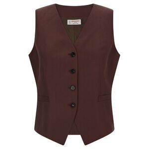 Alberto Biani Women's Viscose And Linen Vest